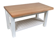 Load image into Gallery viewer, Maple Edge-Grain Butcher Block Kitchen Island