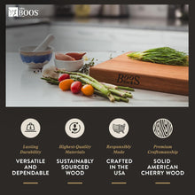 Load image into Gallery viewer, John Boos CHY-R Series Cherry Wood Reversible Cutting Boards – Premium Quality for Home &amp; Professional Kitchens