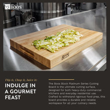 Load image into Gallery viewer, John Boos Platinum Commercial Series Cutting Boards – 1-3/4&#39;&#39; Thick Maple for Professional Kitchens