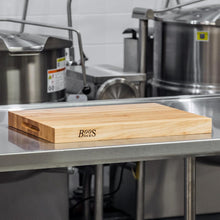 Load image into Gallery viewer, John Boos Platinum Commercial Series Cutting Boards – 1-3/4&#39;&#39; Thick Maple for Professional Kitchens