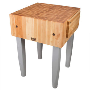 John Boos PCA Block Collection - 10-Inch Thick Butcher Blocks w/ End Grain Design