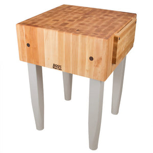 John Boos PCA Block Collection - 10-Inch Thick Butcher Blocks w/ End Grain Design