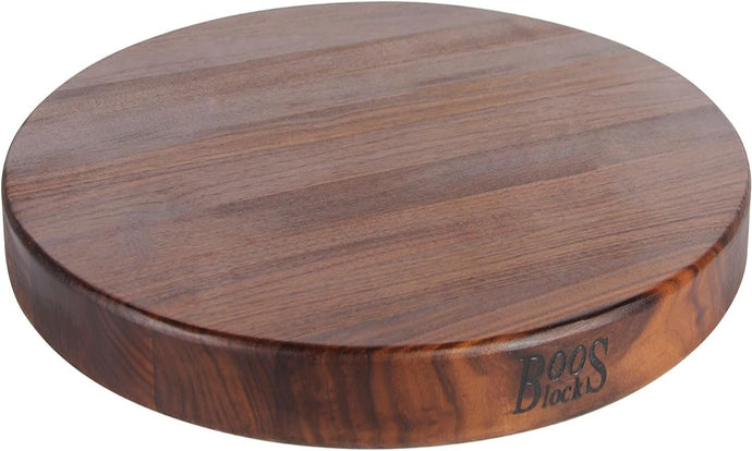 John Boos R-Board Round Series Cutting Boards – 1-1/2