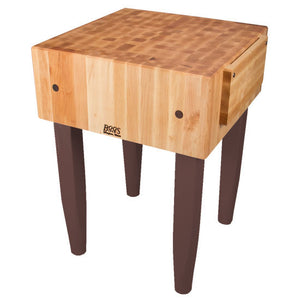 John Boos PCA Block Collection - 10-Inch Thick Butcher Blocks w/ End Grain Design