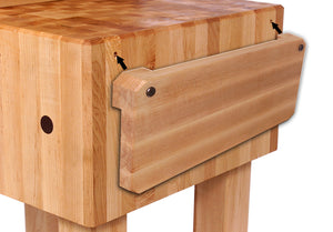 John Boos "AA" Series Butcher Blocks – Premium End-Grain Maple Workstations