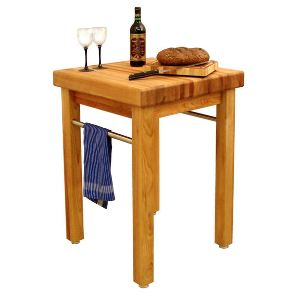 Catskill Butcher Block Island with Turned Legs